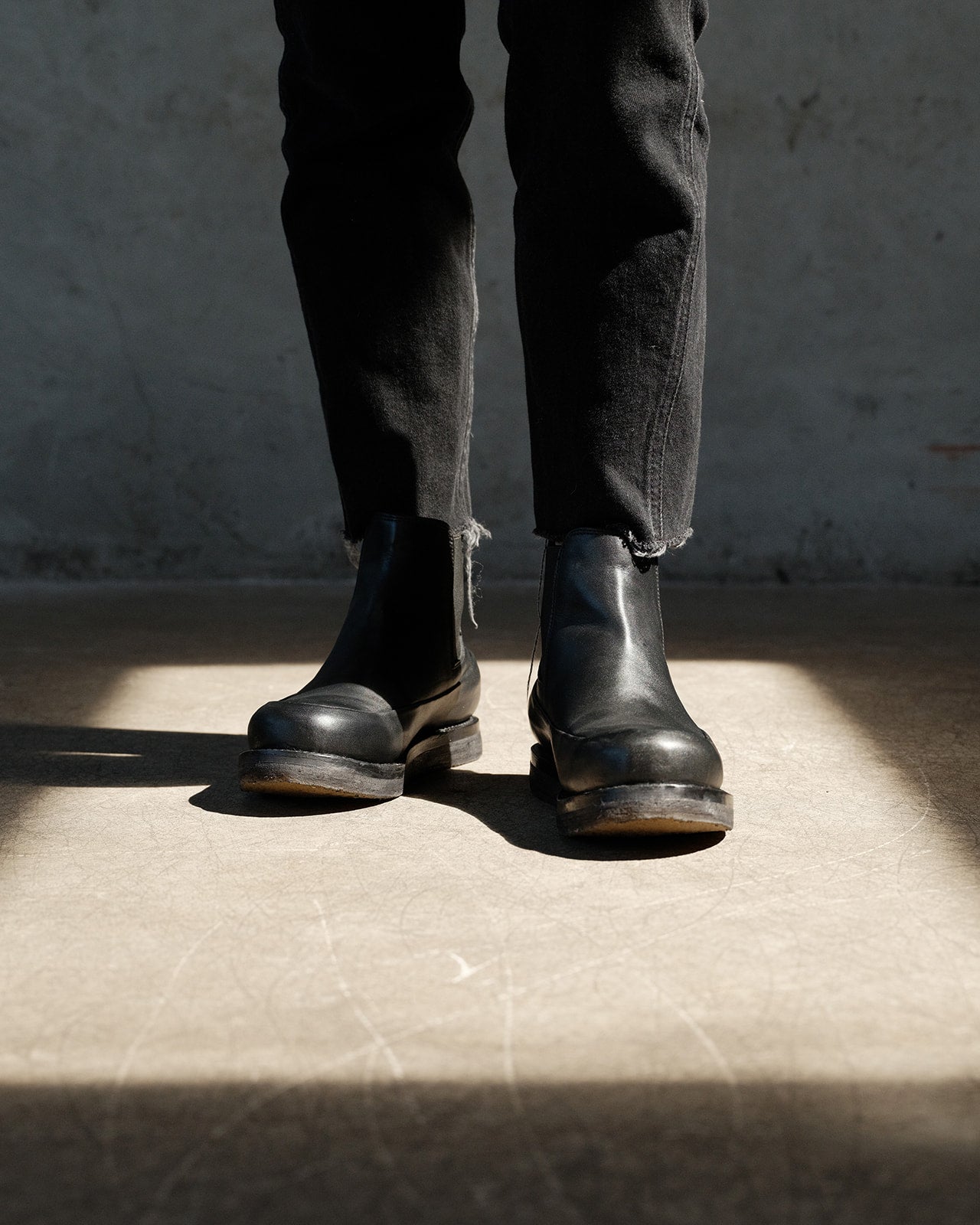 PE1.2 [Slip-on Boot] - Black