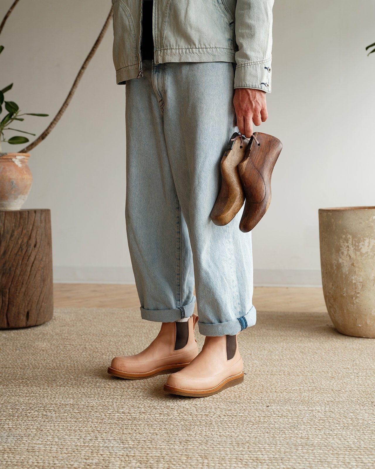 PE1.2 [Slip-on Boot] - Natural