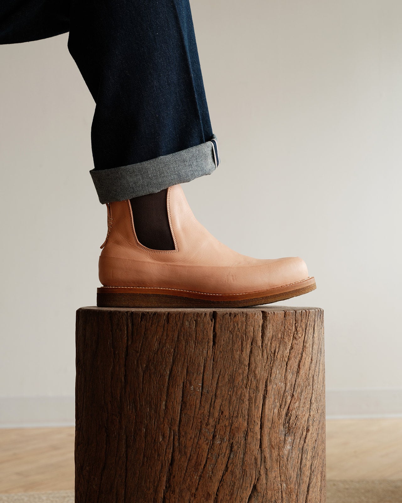 PE1.2 [Slip-on Boot] - Natural
