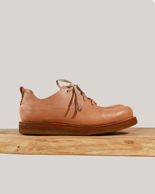PE1.1 [Laced Low Top Shoe] - Natural