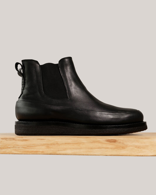 PE1.2 [Slip-on Boot] - Black
